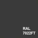 Coloris RAL 7022FT