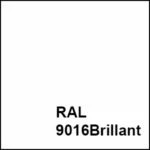 Coloris RAL 9016 Brillant