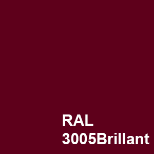 Coloris RAL 3005 Brillant
