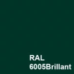 Coloris RAL 6005 Brillant