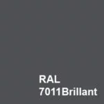 Coloris RAL 7011 Brillant