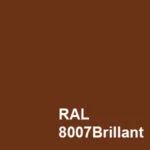 Coloris RAL 8007 Brillant