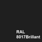 Coloris RAL 8017 Brillant