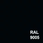 Coloris RAL 9005