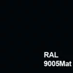 Coloris RAL 9005Mat