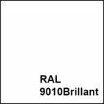 Coloris RAL 9010 Brillant