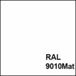 Coloris RAL 9010Mat