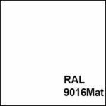Coloris RAL 9016Mat